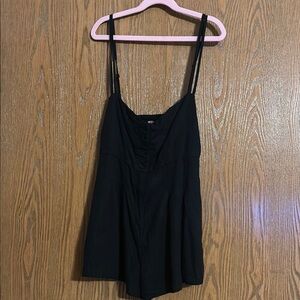 Urban Outfitters Black Shortalls Size XL